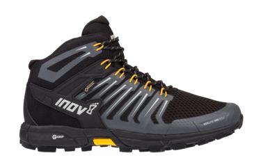 Image of Inov8 Roclite 345 Gtx Running Shoes, Black/Yellow, Medium - 12, 000802-BKYW-M-01-12