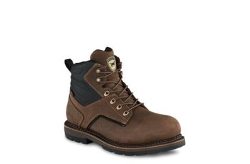 Image of Irish Setter Ramsey 2.0 83621 Mens Boot w/ Soft Toe, 6 in Height, Waterproof, Hazelnut Voyageur Leather, D Medium Width, Brown, 7, 83621D 070