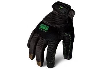 Image of Ironclad Mens EXO Modern Leather Reinforced Glove, Gray w/Tan Palm Accents, M EXO-MLR-03-M