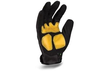 Image of Ironclad Mens EXO Modern Leather Reinforced Glove, Gray w/Tan Palm Accents, M EXO-MLR-03-M