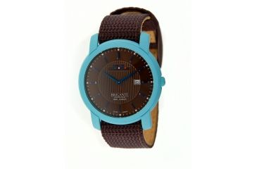 Image of Ita 14.01.04 Brigante Watch, Sky Blue Case, Brown Band