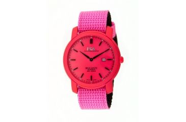 Image of Ita 14.01.22 Brigante Watch, Red Case, Pink Band