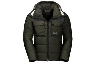 Image of Jack Wolfskin High Range Jacket - Mens, Pinewood, Medium 1204201-5043003