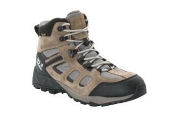 Image of Jack Wolfskin Vojo Hike XT Texapore Mid M - Mens, Beige/ Phantom, 10.5, 4035541-5232105