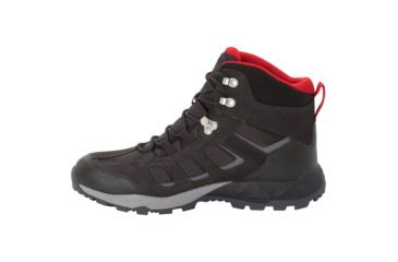 Image of Jack Wolfskin Vojo Hike XT Texapore Mid M - Mens, Phantom/ Red, 11.5, 4035541-6360115