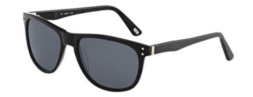 Image of Joop! 87173 Single Vision Prescription Sunglasses, Black Frame, Grey Lens-87173-8840SV