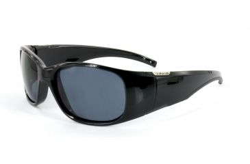 Image of Julbo Boavista Polarized 3+ Black/Black Performance Sunglasses 402914