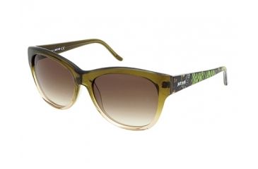 Image of Just Cavalli JC634S Sunglasses - Dark Green Frame Color