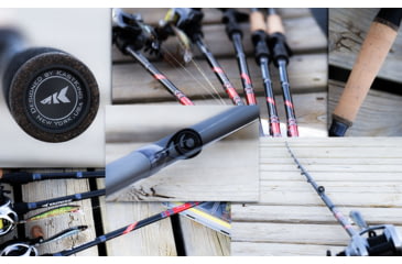Image of Kast King Cliff Crochet Spirale Series Bass Rods, 7 3 1pc Moderate-Medium, KKRDCSTSPR73M1