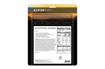 Image of Katadyn Alpine Aire Foods Grilled Chicken Jambalaya, 62315