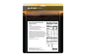 Image of Katadyn Alpine Aire Foods Spicy African Peanut Stew with Sweet Potatoes, 60135