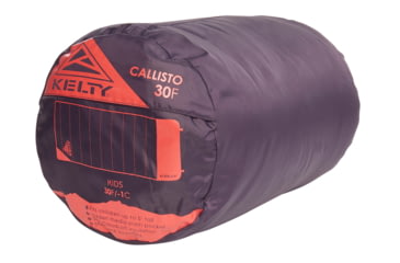 Image of Kelty Callisto Kids 30 Deg Sleeping Bag - Kids, Italian Plum, Short, 35425120SR