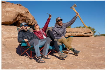 Image of Kelty Lowdown Couch, Deep Lake/Fallen Rock, One Size, 61512222DPL
