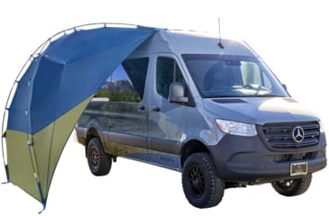 Image of Kelty Sideroads Awning Tent, Midnight Navy/Winter Moss, One Size, 40831421MNV