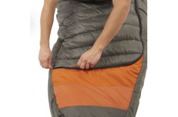 Image of Kelty Tuck 0 Degree ThermaPro Ultra Sleeping Bag, Dark Shadow/Cinnamon 35425618