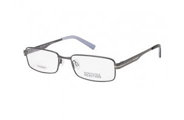 Image of Kenneth Cole Reaction KC0734 Eyeglass Frames - Shiny Gun Metal Frame Color