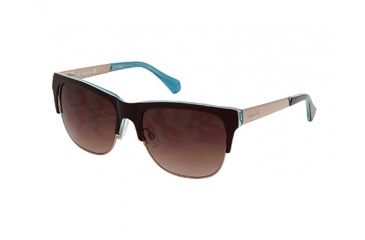 Image of Kenneth Cole New York KC7103 Sunglasses - Dark Brown Frame Color, Gradient Brown Lens Color