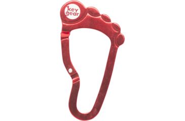 Image of KeyGear Big Foot Carabiner, 50-KEY0175-04, Red 50-KEY0175-04