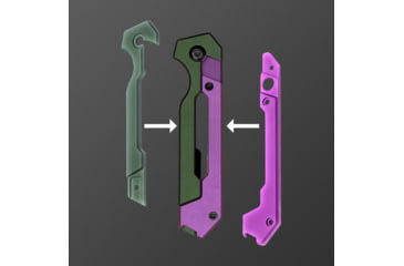Image of Kizer Cutlery Hyper Handle Scales Aluminum