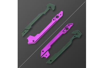 Image of Kizer Cutlery Hyper Aluminium Handle, Purple/Green, H3632PG