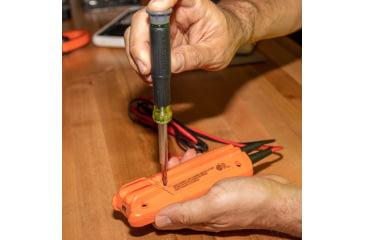 Image of Klein Tools 14in1 Precision Screwdriver/Nut Driver, Black/Yellow, 32314