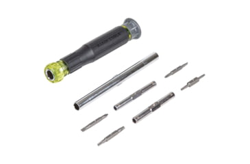 Image of Klein Tools 14in1 Precision Screwdriver/Nut Driver, Black/Yellow, 32314