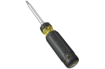 Image of Klein Tools 15in1 Multi-Bit Ratcheting Screwdriver, Black/Yellow, 32305