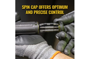 Image of Klein Tools 15in1 Multi-Bit Ratcheting Screwdriver, Black/Yellow, 32305