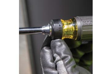 Image of Klein Tools 15in1 Multi-Bit Ratcheting Screwdriver, Black/Yellow, 32305