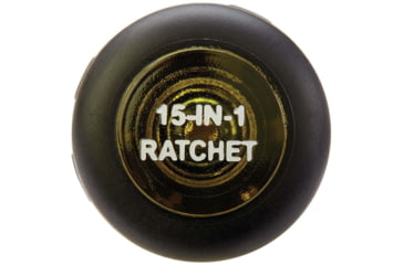 Image of Klein Tools 15in1 Multi-Bit Ratcheting Screwdriver, Black/Yellow, 32305