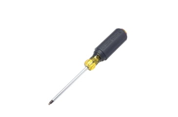 Image of Klein Tools #2 Square Screwdriver, 4In Round Shank, Orange/Black, 662