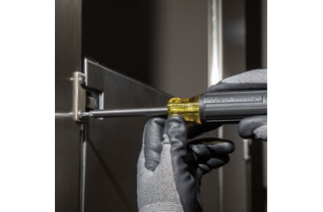 Image of Klein Tools 27in1 Multi-Bit Tamperproof Screwdriver, Black/Yellow, 32307