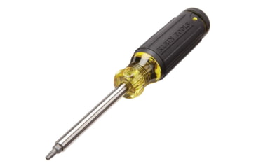 Image of Klein Tools 27in1 Multi-Bit Tamperproof Screwdriver, Black/Yellow, 32307