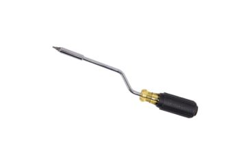 Image of Klein Tools 2in1 Multi-Bit Screwdriver, Rapi-Drive Phillips and Slotted Bits, Black/Yellow, 67100
