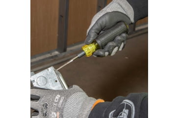 Image of Klein Tools 6in1 Tapping Tool, Cushion-Grip, Black/Yellow, 626