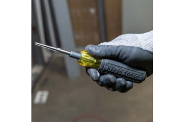 Image of Klein Tools 6in1 Tapping Tool, Cushion-Grip, Black/Yellow, 626