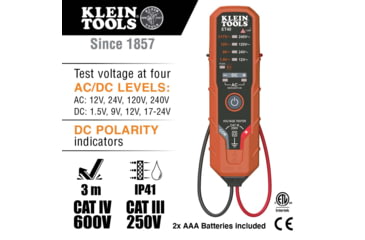 Image of Klein Tools AC/DC Voltage Tester Electronic, ET40