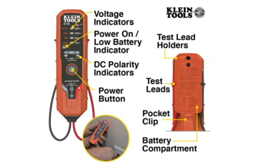 Image of Klein Tools AC/DC Voltage Tester Electronic, ET40