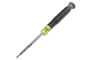 Image of Klein Tools All in1 Precision Screwdriver Set with Case, Black/Yellow, 32717