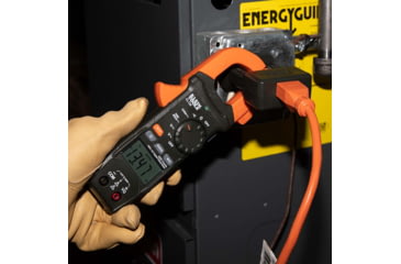 Image of Klein Tools Clamp Meter Electrical Test Kit, Orange/Black, CL120KIT