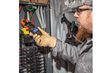 Image of Klein Tools Clamp Meter Electrical Test Kit, Orange/Black, CL120KIT