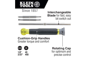 Image of Klein Tools Electronics Screwdriver 4-in-1, 32581