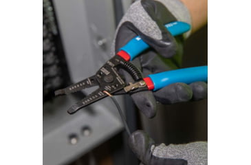 Image of Klein Tools Kurve Wire Stripper/Cutter Solid 20-30 AWG &amp; Stranded 22-32 AWG Wire Klein, 11057