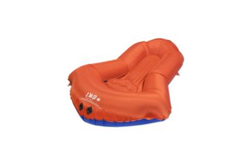 Image of Klymit LiteWater Dinghy Packraft-Sea Blue/Fire Orange