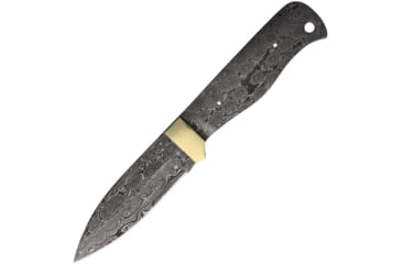Image of Knifemaking Bushcraft Damascus Blade, 4.25 Damascus steel blade, SM-APR-BL1 DAMASCUS