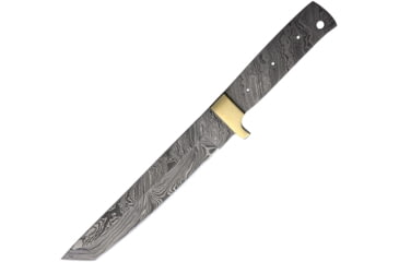 Image of Knifemaking Tanto Knife Blade Damascus, 7.25 Damascus steel tanto blade, SM-APR-BL2 DAMASCUS