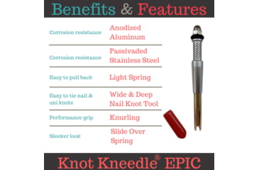 Image of Knot Kneedle Double Haul Starter Bundle, 2 EPICs &amp; 2 Zingers, KK2-KKZ2