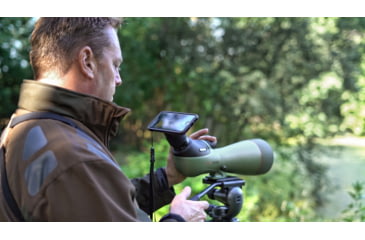 Image of Kowa TSN-99A Pure Fluorite Spotting Scope with TE-11WZ II 30-70x Zoom Eyepiece, Angled, Green, TSN-99A ZM SET