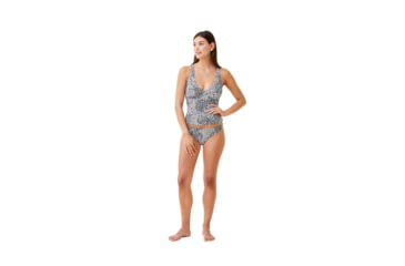 Image of Krimson Klover Hayden Bikini Bottoms - Womens, Mtn Floral Black, Medium, S23138-652-M