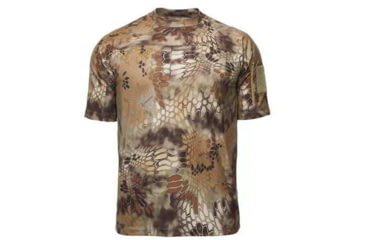 Image of Kryptek Valhalla Mens Short Sleeve Crew Shirt, Highlander, Medium, 18VALSSRH4